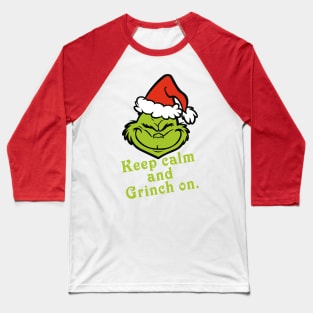 Keep Calm Grouch - Ha Ha Ha Baseball T-Shirt